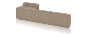 HANDLE MINIMAL ON ROSETTES 47×47 MM