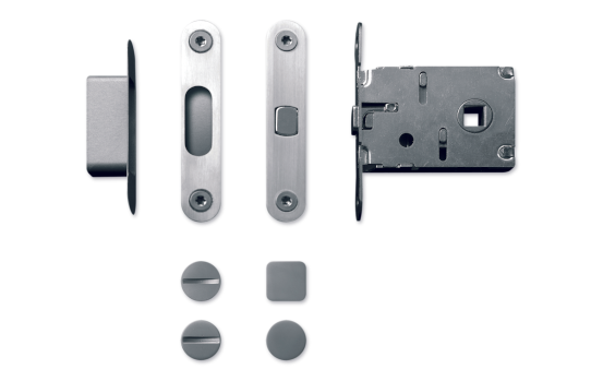 WC WITHOUT ROSETTES + LOCK