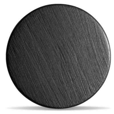 Cr-K black chrome grinded 3D