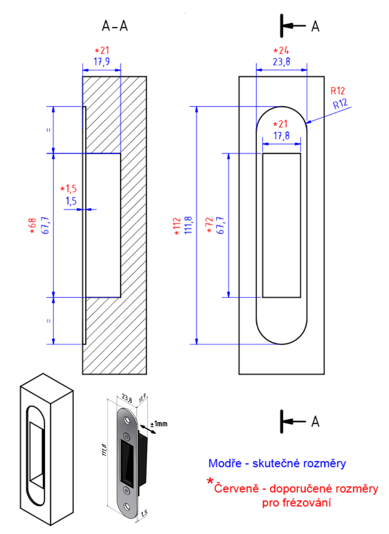 Zádlab pro Seřiditelný protiplech